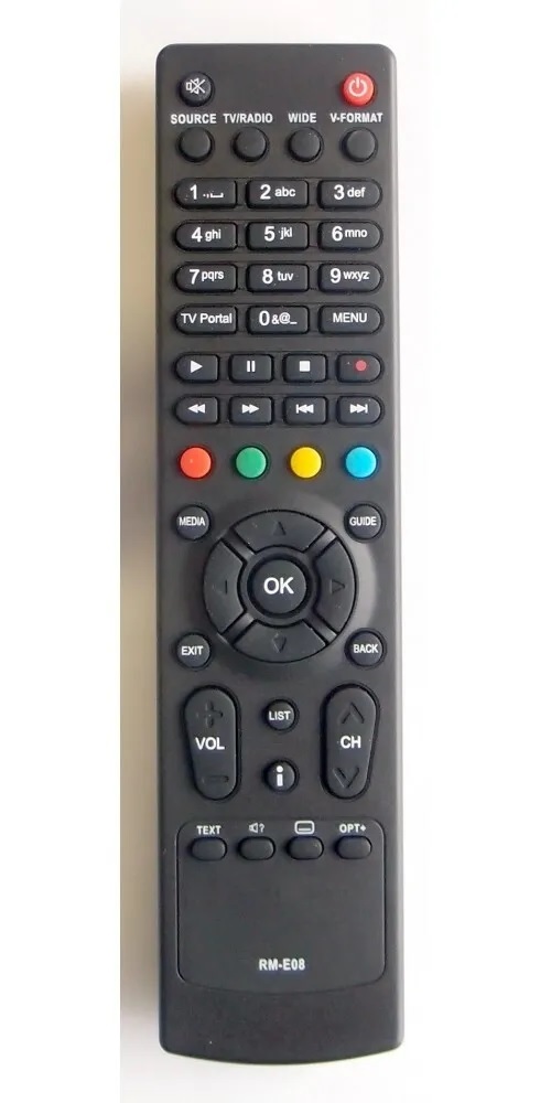 Пульт дистанционного управления для ТВ-приставки HUMAX RM-E08 (для модели VAHD-3100S)