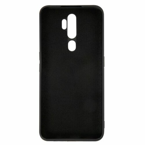 Накладка Oppo A5/A9/A11 2020 черный силикон RedLine Однотонный Ultimate - 3