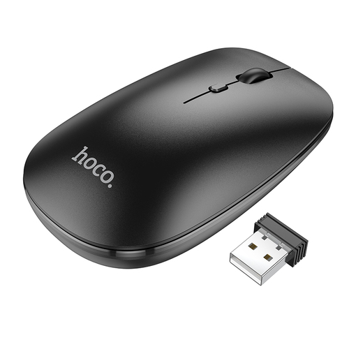 Мышь HOCO GM15 беспроводная оптическая 1600 dpi черный Bluetooth - 2
