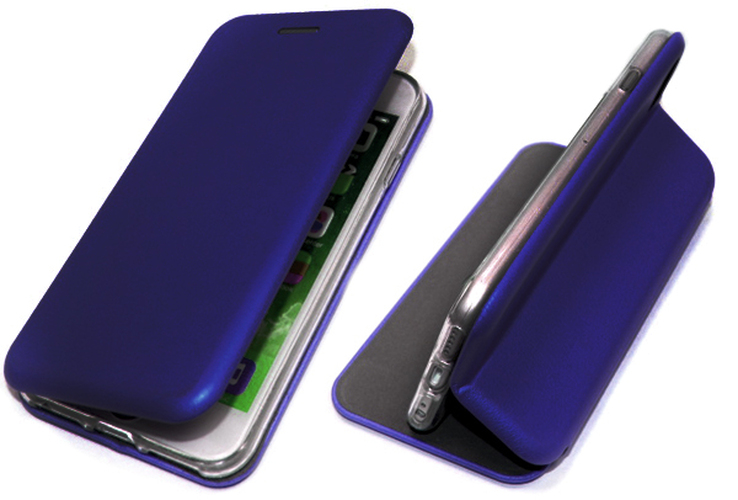 Чехол-книжка Samsung A5 2017 темно-синий горизонтальный Fashion Case - 3