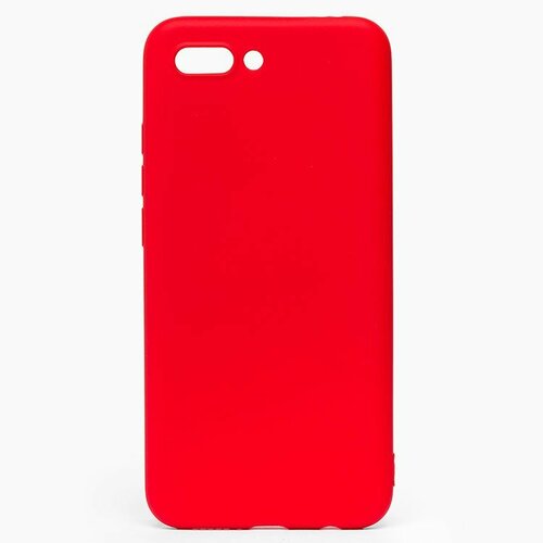 Накладка Huawei Honor 10 красный Silicone Case Full без лого