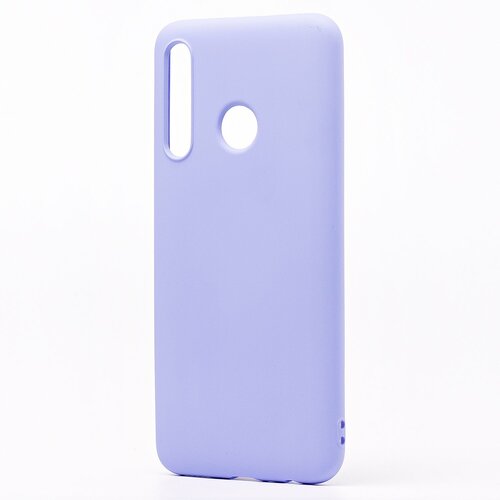 Накладка Huawei Honor 10 Lite/P Smart 2019 сиреневый Silicone Case Full без лого - 2