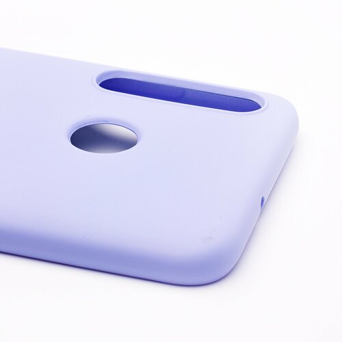 Накладка Huawei Honor 10 Lite/P Smart 2019 сиреневый Silicone Case Full без лого - 3