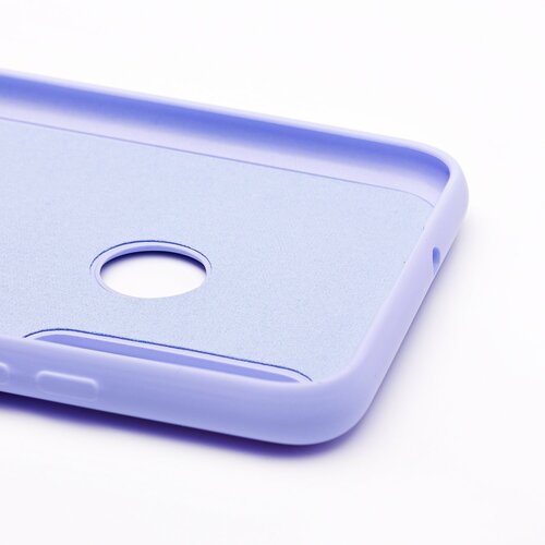 Накладка Huawei Honor 10 Lite/P Smart 2019 сиреневый Silicone Case Full без лого - 5