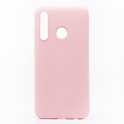 Накладка Huawei Honor 10 Lite/P Smart 2019 светло-розовый Silicone Case Full без лого