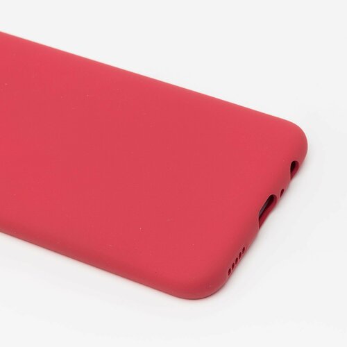 Накладка Huawei Honor 10 Lite/P Smart 2019 бордовый Silicone Case Full без лого - 5