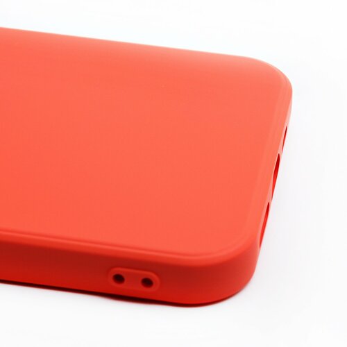 Накладка Apple iPhone 13 mini коралловый Silicone Case Full без лого - 4