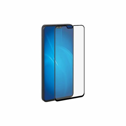 Защитное стекло Vivo V23 черный FullGlue DF - 2