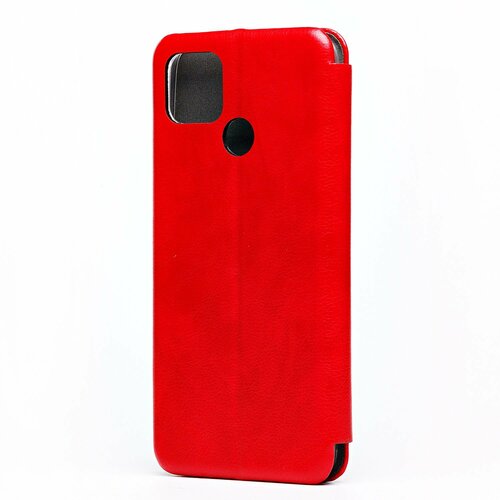 Чехол-книжка Realme C25/C25s красный горизонтальный Nice Case - 4