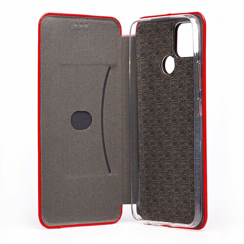 Чехол-книжка Realme C25/C25s красный горизонтальный Nice Case - 5