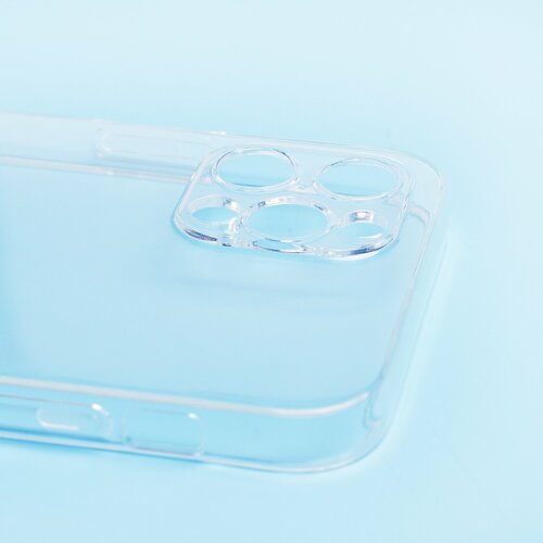 Накладка Apple iPhone 12 Pro прозрачный с защитой камеры силикон Activ - 2