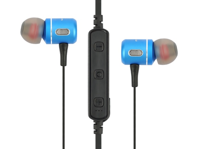 Наушники Vixion SQ5 вакуумные, Bluetooth, микрофон, синий - 2