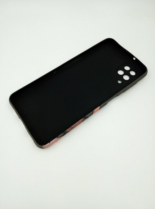 Накладка Samsung S22 хаки фосфорный силикон Космос Kaws - 3