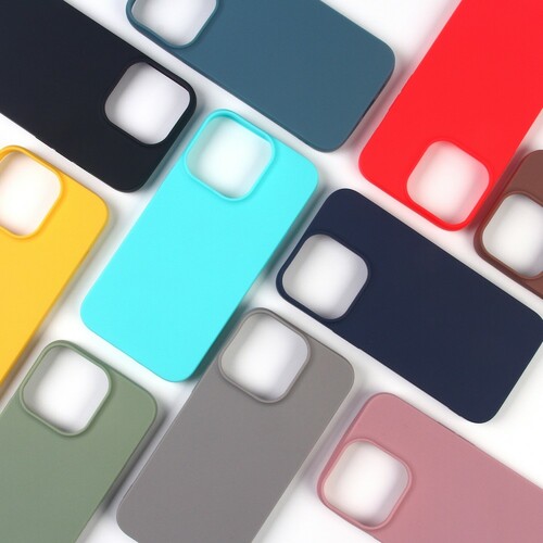 Накладка Xiaomi Redmi Note 10/10S/Poco M5S бирюзовый Soft Touch силикон Однотонный - 2