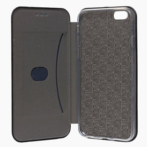 Чехол-книжка Apple iPhone 6 черный горизонтальный Nice Case - 4