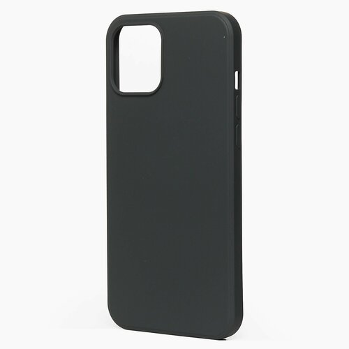 Накладка Apple iPhone 12/12 Pro черный Silicone Case Full без лого - 2