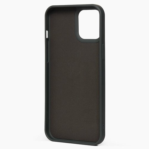 Накладка Apple iPhone 12/12 Pro черный Silicone Case Full без лого - 3