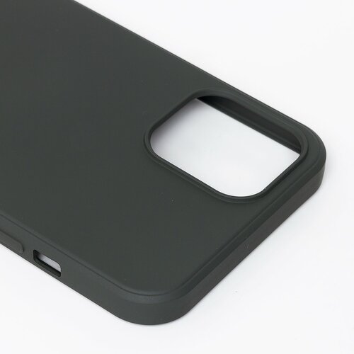 Накладка Apple iPhone 12/12 Pro черный Silicone Case Full без лого - 4