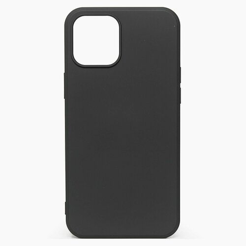 Накладка Apple iPhone 12/12 Pro черный Silicone Case Full без лого