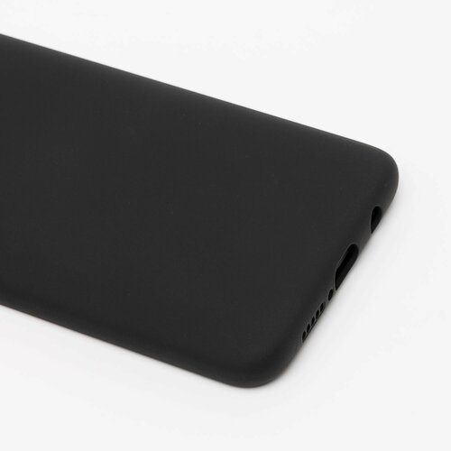 Накладка Xiaomi Redmi Note 8 Pro черный с защитой камеры Silicone Case Full без лого - 5