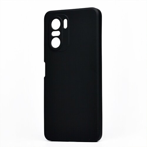 Накладка Xiaomi Mi11i черный с защитой камеры Silicone Case Full без лого - 2