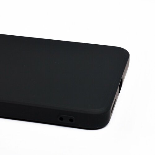 Накладка Xiaomi Mi11i черный с защитой камеры Silicone Case Full без лого - 4
