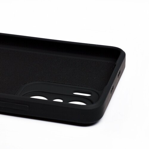 Накладка Xiaomi Mi11i черный с защитой камеры Silicone Case Full без лого - 5