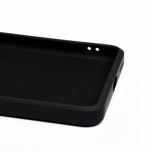 Накладка Xiaomi Mi11i черный с защитой камеры Silicone Case Full без лого - 6