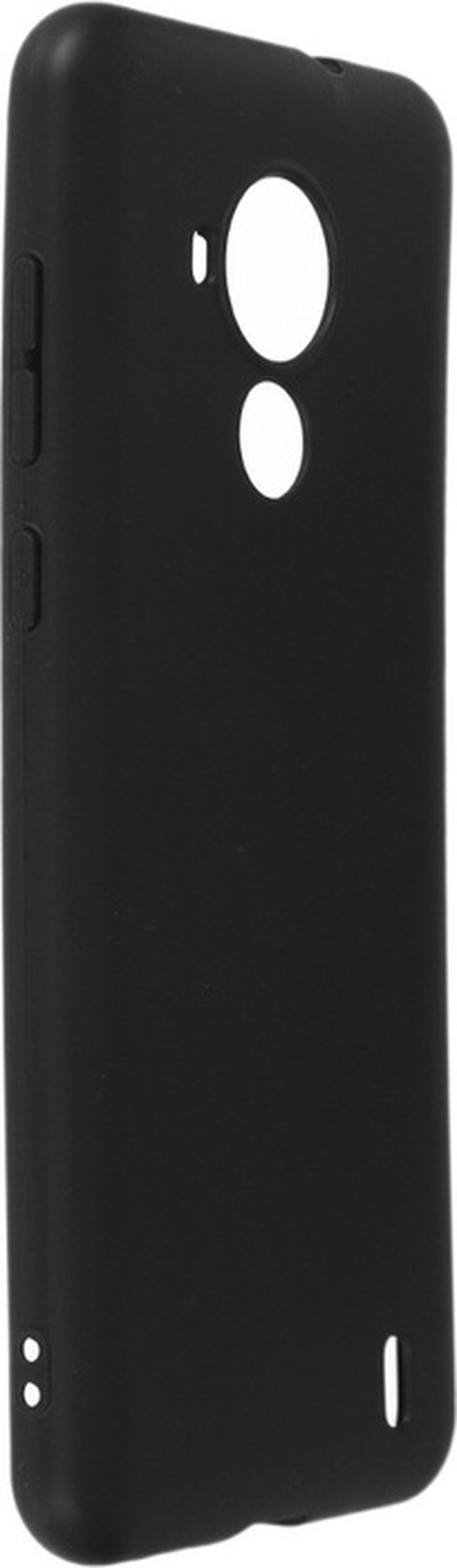 Накладка Nokia C30 черный силикон RedLine Однотонный Ultimate