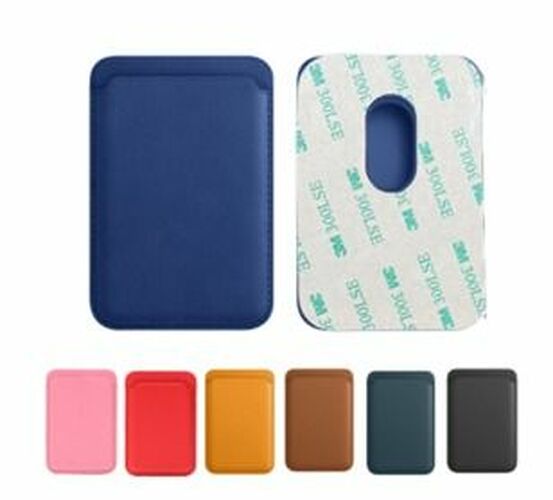 Визитница для пластиковых карт черный на клеевой основе ZB Для одной карты со строчкой