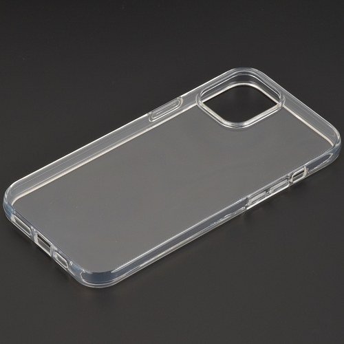 Накладка Apple iPhone 12 Pro Max прозрачный (под размер камеры) силикон - 2