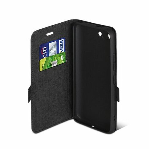 Чехол-книжка Itel A25 черный горизонтальный DF - 4