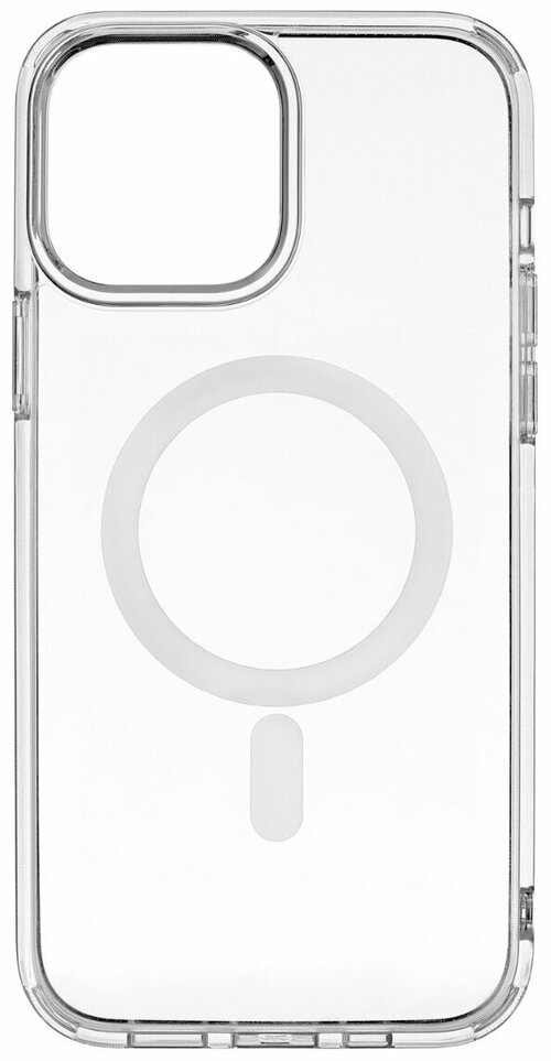 Накладка Apple iPhone 13 Pro прозрачный силикон SafeMag - 5