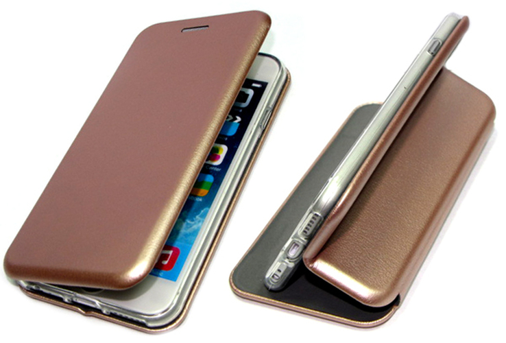 Чехол-книжка Xiaomi Mi11T/Mi11T Pro розовое золото горизонтальный Fashion Case - 3