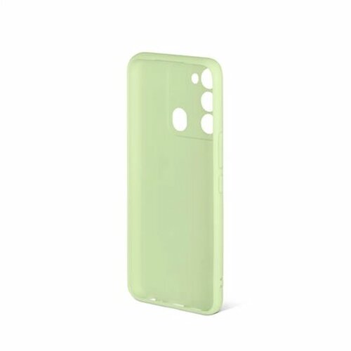 Накладка Tecno Spark 8C/Go светло-зеленый матовый силикон DF Однотонный - 2