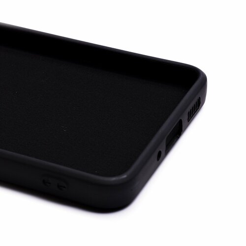 Накладка Samsung A33 черный с защитой камеры Silicone Case Full без лого - 5
