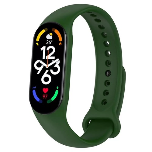 Ремешок Xiaomi Mi Band 7 силикон зеленый