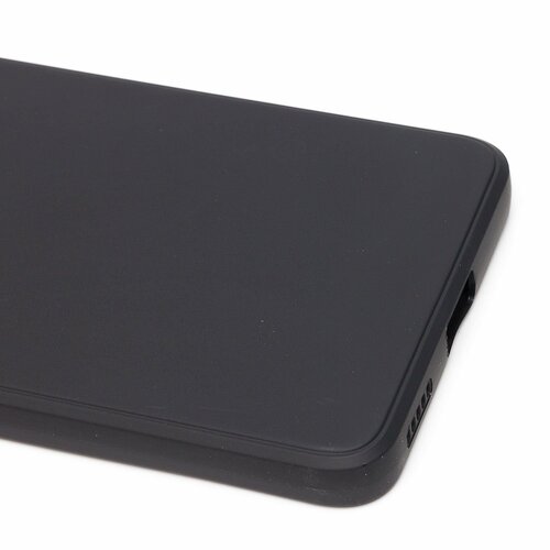 Накладка Xiaomi 12 Lite черный Silicone Case Full без лого - 5