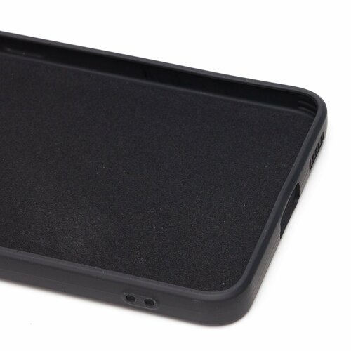 Накладка Xiaomi 12 Lite черный Silicone Case Full без лого - 6