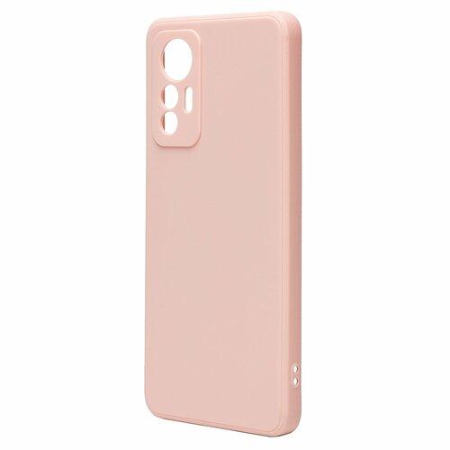 Накладка Xiaomi 12 Lite светло-розовый Silicone Case Full без лого - 2