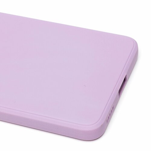 Накладка Xiaomi 12 Lite сиреневый Silicone Case Full без лого - 5