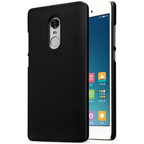 Накладка Xiaomi Redmi Note 4/4 Pro/4X черный матовый пластик Nillkin Однотонный Frosted