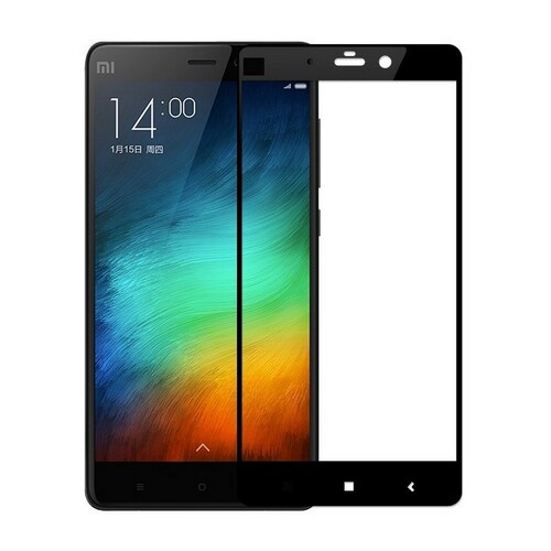 Защитное стекло Xiaomi Redmi Note 4/4 Pro/4X черный FullGlue тех.пак