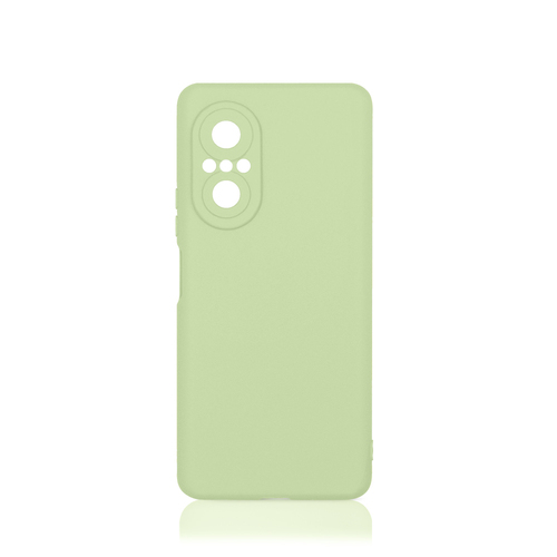 Накладка Huawei Nova 9 SE светло-зеленый матовый силикон DF Однотонный - 2