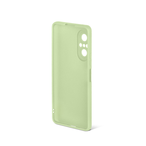 Накладка Huawei Nova 9 SE светло-зеленый матовый силикон DF Однотонный - 3