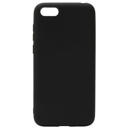 Накладка Apple iPhone 7/8/SE 2020 черный LuxCase Silicone Case без лого