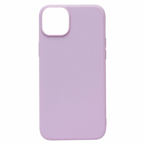 Накладка Apple iPhone 14 Plus сиреневый Silicone Case Full без лого