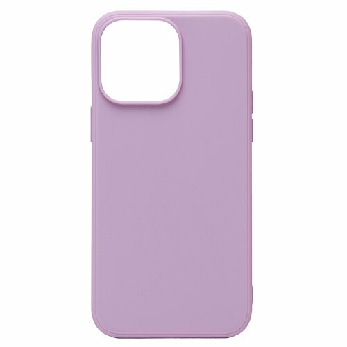 Накладка Apple iPhone 14 Pro Max сиреневый Silicone Case Full без лого