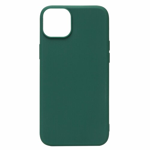 Накладка Apple iPhone 14 темно-зеленый Silicone Case Full без лого