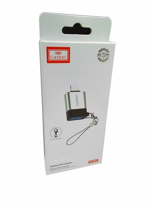 Переходник OTG 8 pin Lightning - USB Earldom OT65